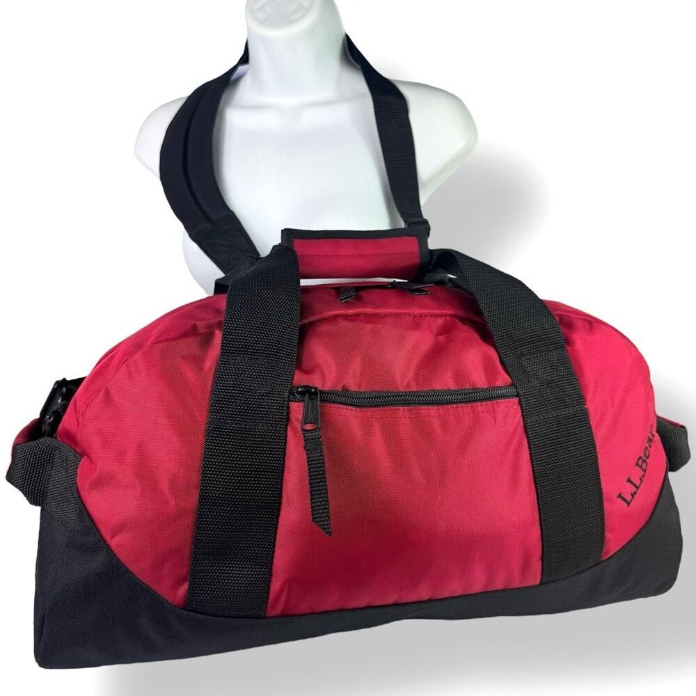 L.L. Bean Adventure Duffel Weekender Overnight Travel Bag Camping Carry-On 18” - Picture 2 of 14